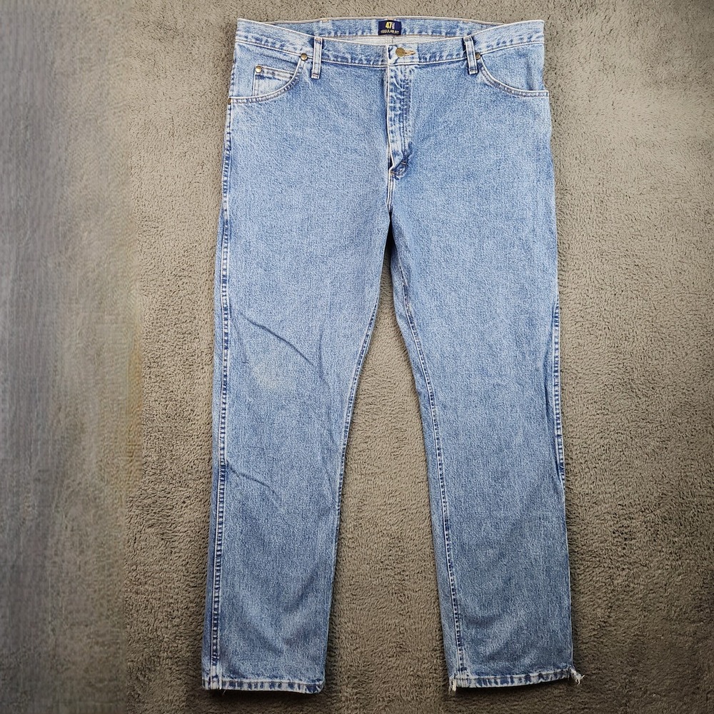 Wrangler Performance Cowboy Cut Regular Fit Jeans Mens 40x34 Western Rodeo 47MWZ